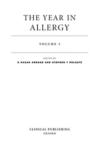 The Year in Allergy