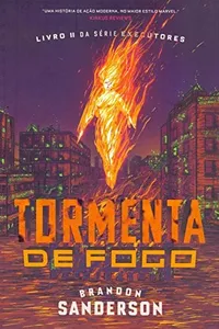 Capa de Tormenta de Fogo por Brandon Sanderson