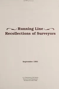 Running line