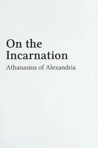 On the Incarnation