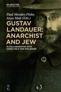 Capa de Gustav Landauer