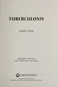 Cover of Tuberculosis