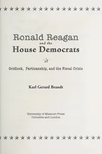Ronald Reagan and the House Democrats