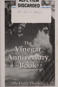 The vinegar anniversary book