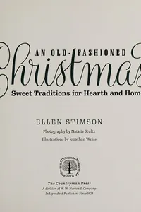 An old-fashioned Christmas