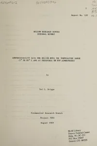 Helium Research Center internal report