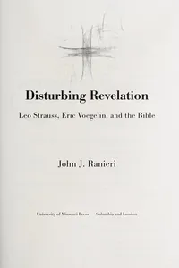 Cover of Disturbing revelation