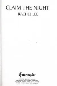Cover of Claim the night by Rachel Lee