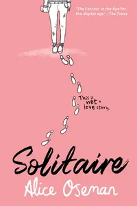 Capa de Solitaire por Alice Oseman