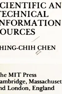 Scientific and technical information sources