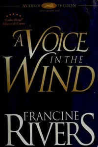 Cover of Voice in the Wind by Francine Rivers
