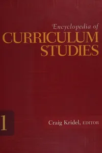 Encyclopedia of curriculum studies