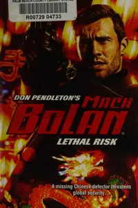 Cover of Lethal risk by Don Pendleton