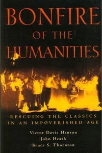Cover of Bonfire of the Humanities