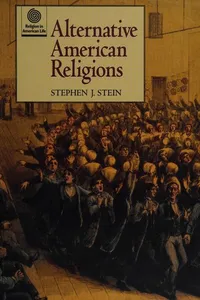 Cover of Alternative American religions