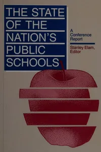 Cover of The State of the nation's public schools