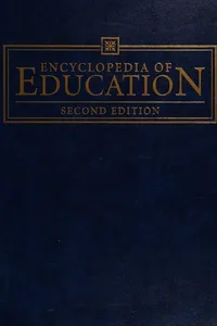 Encyclopedia of education