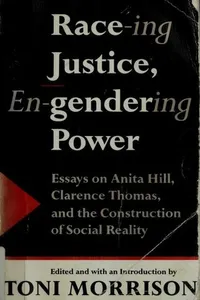 Race-ing justice, en-gendering power