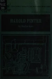 Harold Pinter (Essays on Modern Writers)