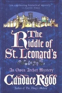 Cover of The Riddle of St. Leonard's by Candace M. Robb