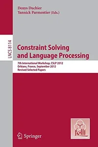 Constraint Solving and Language Processing