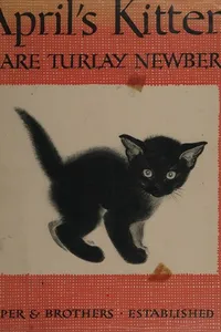 Cover of April's kittens by Clare Turlay Newberry