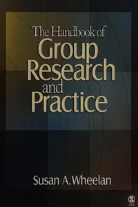 The handbook of group research and practice