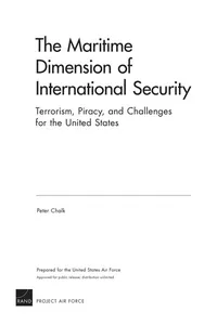 Capa de The maritime dimension of international security