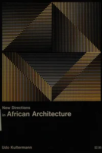 New directions in African architecture