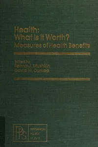 Health, what is it worth?