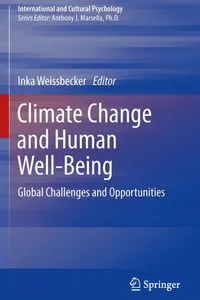 Climate change and human well-being