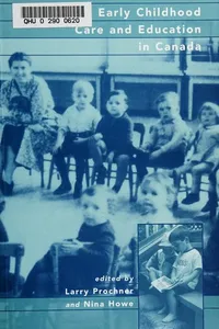 Early childhood care and education in Canada