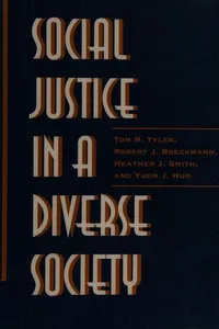 Social justice in a diverse society