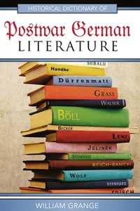 Historical dictionary of postwar German literature