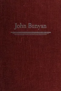 Capa de John Bunyan