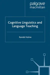 Cognitive linguistics and language teaching