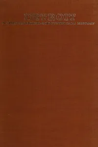 Cover of Detroit