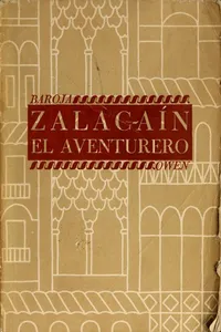 Cover of Zalacaín el aventuero by Pío Baroja