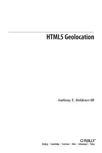 HTML5 Geolocation