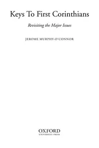 Keys to first Corinthians