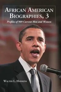 African American biographies, 3
