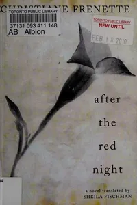 Cover of Après la nuit rouge