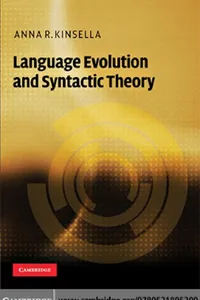Language evolution and syntactic theory