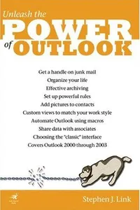 LINK'EM UP On Outlook (Outlook0 2000, 2002, 2003. On Office series)