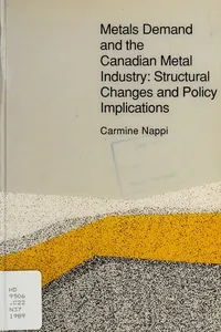 Metals demand and the Canadian metal industry