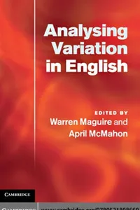 Analysing Variation in English