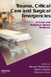Trauma, critical care and surgical emergencies