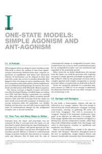 Drug-Acceptor Interactions