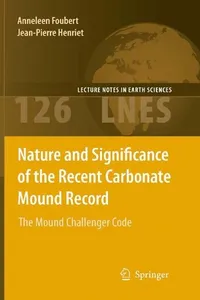 Nature and significance of the recent carbonate mound record