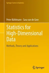 Statistics for High-Dimensional Data